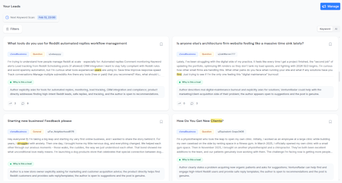 Editable AI-generated conversation starter panel